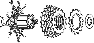 shimano sprocket sizes