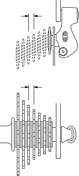 Rear store derailleur indexing